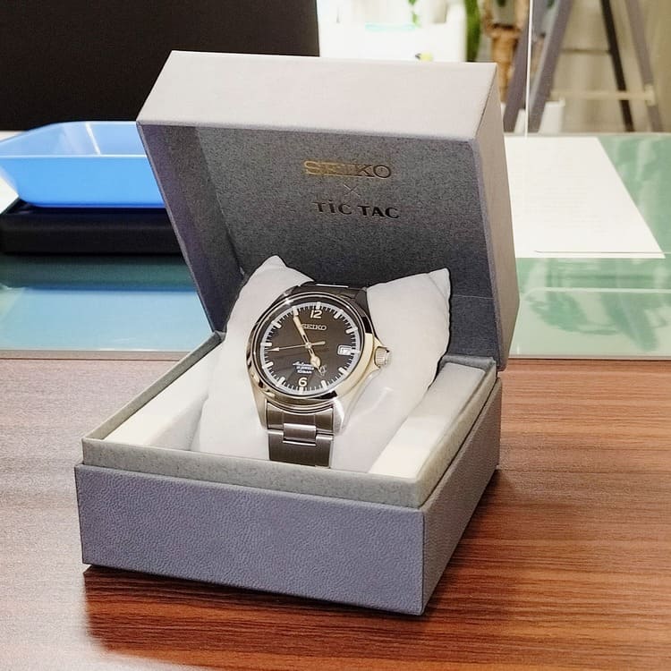 SEIKO×TiCTAC 記念コラボレーション SZSB006 自動巻き 腕時計